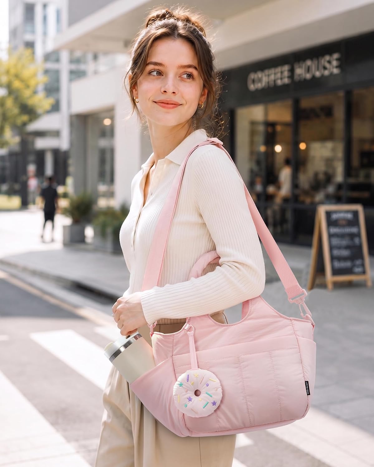Cute Lunch Bag for Women, Insulated Lunch Box for Work