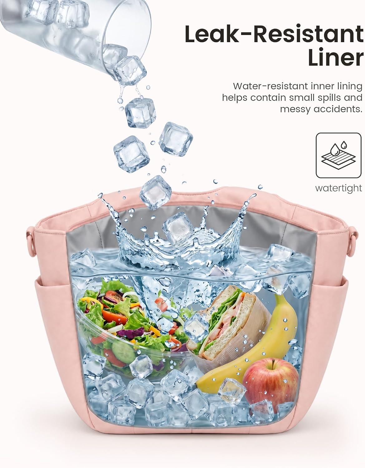Cute Lunch Bag for Women, Insulated Lunch Box for Work