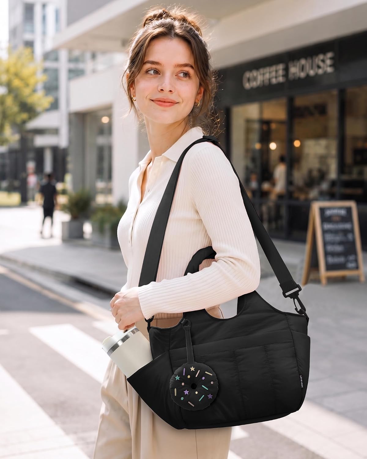 Cute Lunch Bag for Women, Insulated Lunch Box for Work