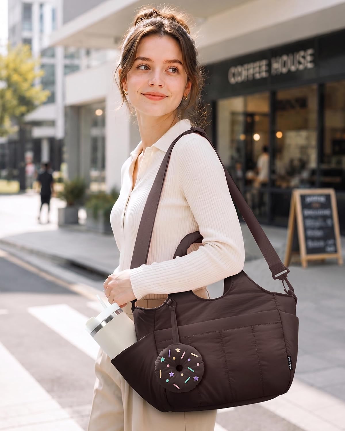 Cute Lunch Bag for Women, Insulated Lunch Box for Work