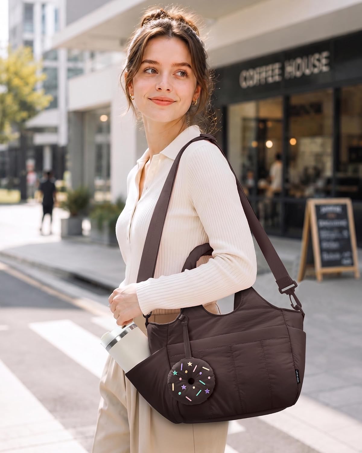 Cute Lunch Bag for Women, Insulated Lunch Box for Work