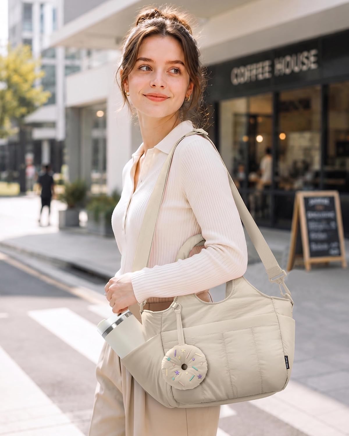 Cute Lunch Bag for Women, Insulated Lunch Box for Work