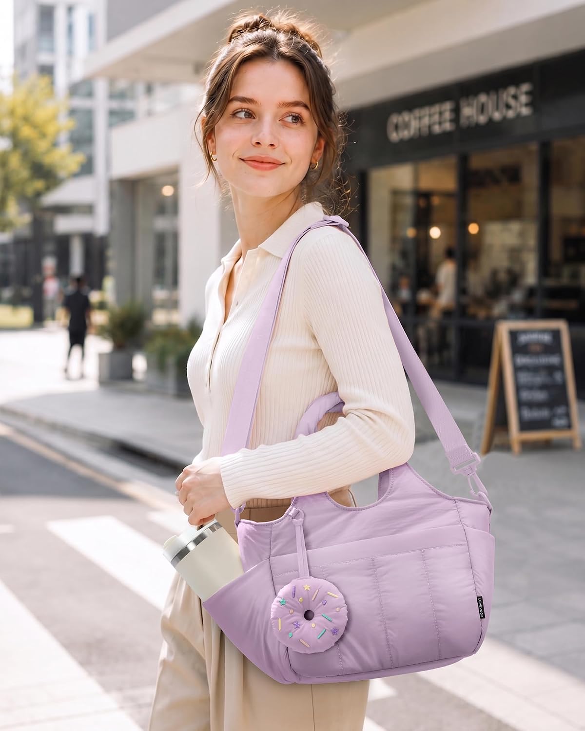 Cute Lunch Bag for Women, Insulated Lunch Box for Work