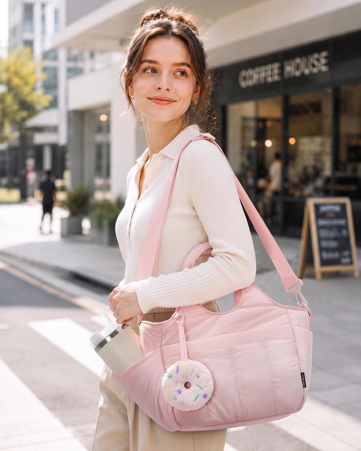 Cute Lunch Bag for Women, Insulated Lunch Box for Work