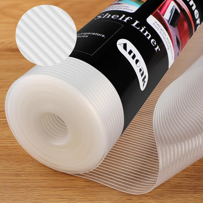 Shelf Liner Cabinet Liner Non-Slip Drawer Liner 12 in x 20 FT(240 in)
