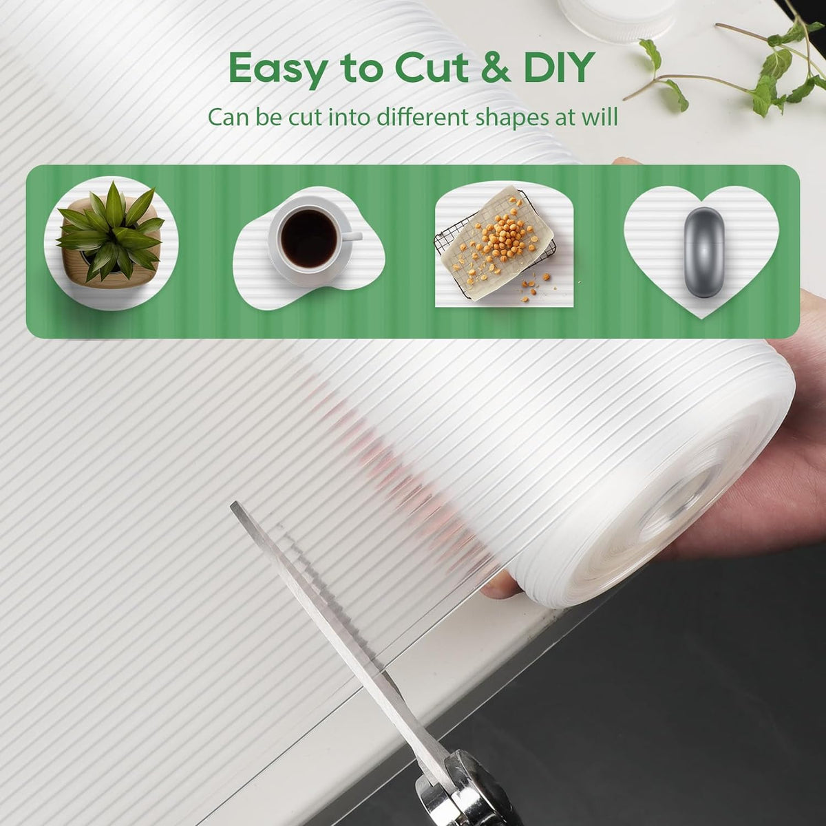 Shelf Liner Cabinet Liner Non-Slip Drawer Liner 12 in x 20 FT(240 in)
