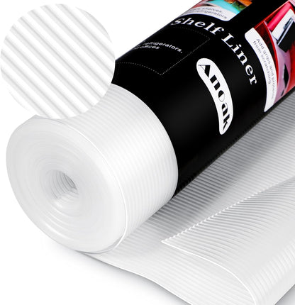 Shelf Liner Cabinet Liner Non-Slip Drawer Liner 12 in x 20 FT(240 in)