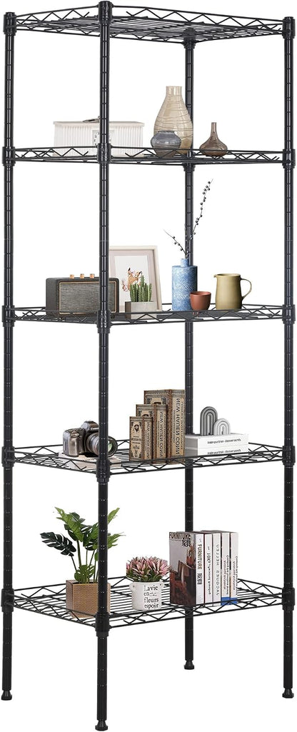 5-Tier Wire Shelf | 36" x 14" x 72" | Chrome
