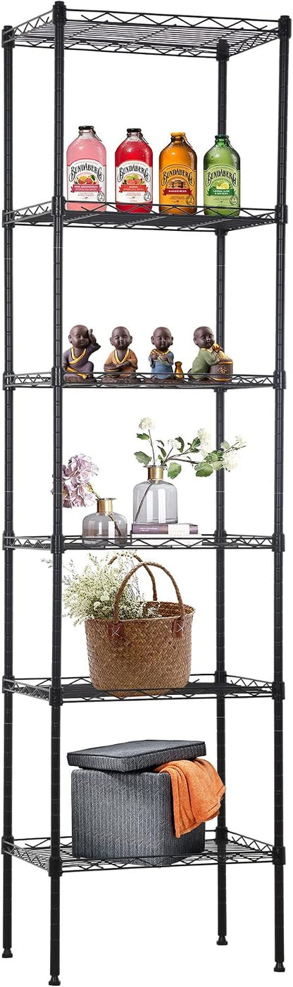 5-Tier Wire Shelf | 36" x 14" x 72" | Chrome
