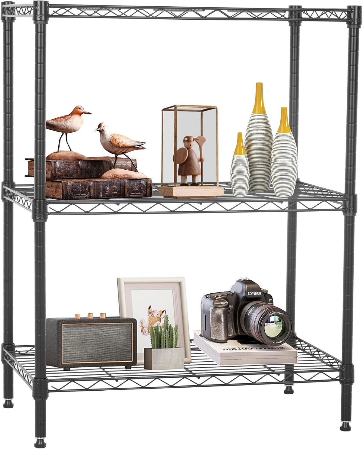 5-Tier Wire Shelf | 36" x 14" x 72" | Chrome