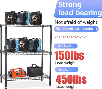 5-Tier Wire Shelf | 36" x 14" x 72" | Chrome