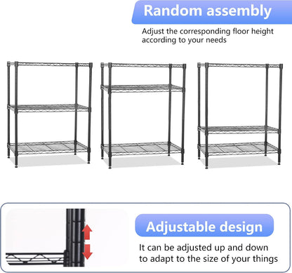 5-Tier Wire Shelf | 36" x 14" x 72" | Chrome