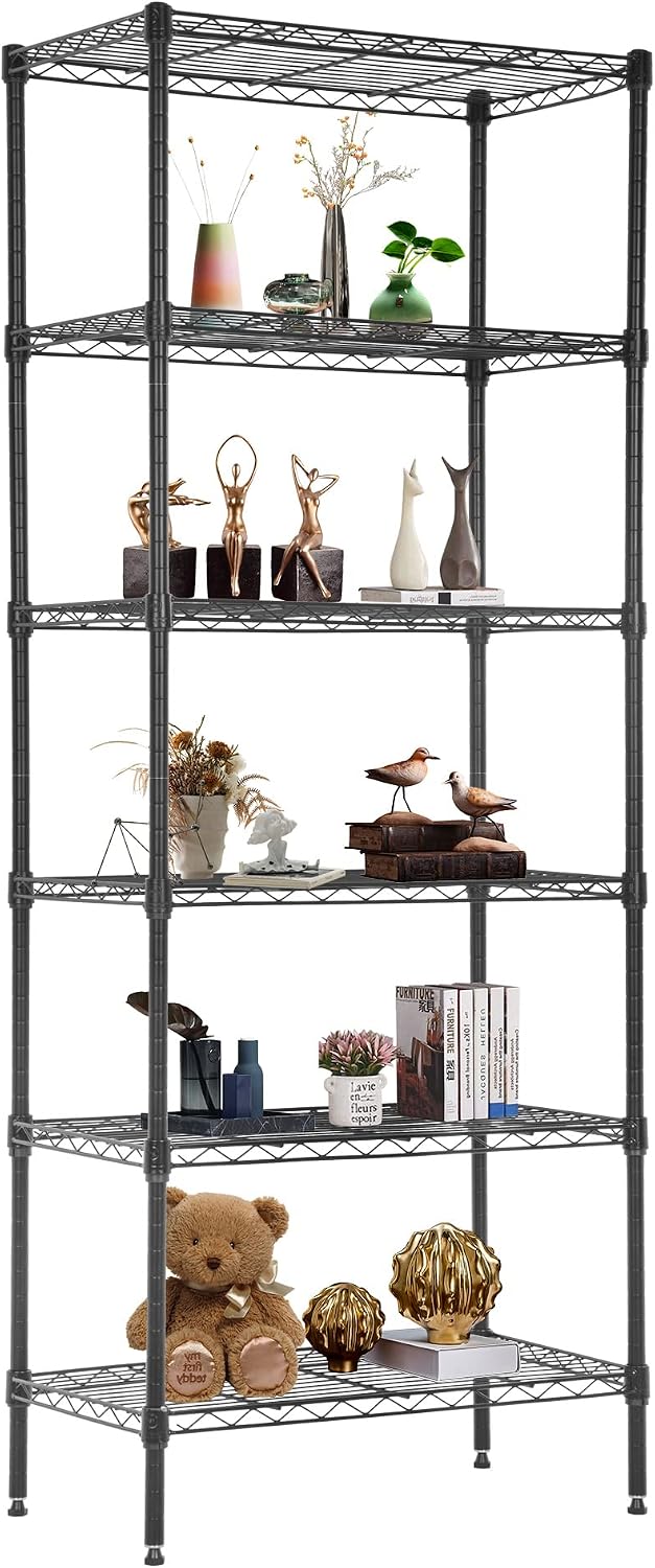 5-Tier Wire Shelf | 36" x 14" x 72" | Chrome