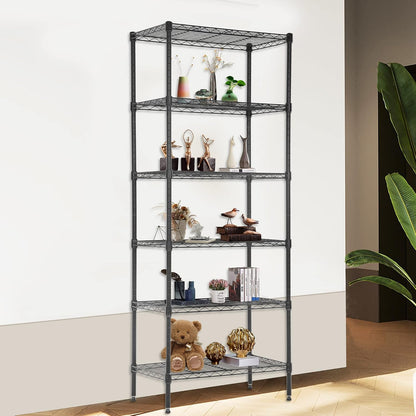 5-Tier Wire Shelf | 36" x 14" x 72" | Chrome