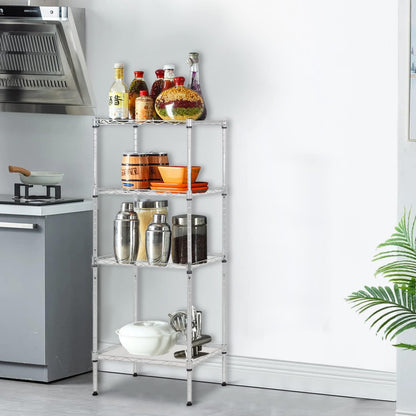 5-Tier Wire Shelf | 36" x 14" x 72" | Chrome