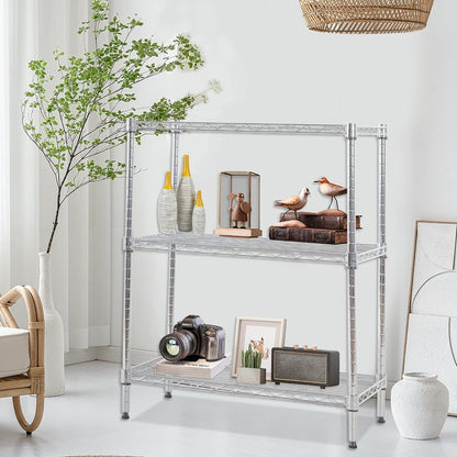 5-Tier Wire Shelf | 36" x 14" x 72" | Chrome
