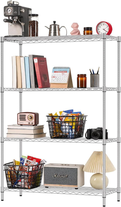 5-Tier Wire Shelf | 36" x 14" x 72" | Chrome