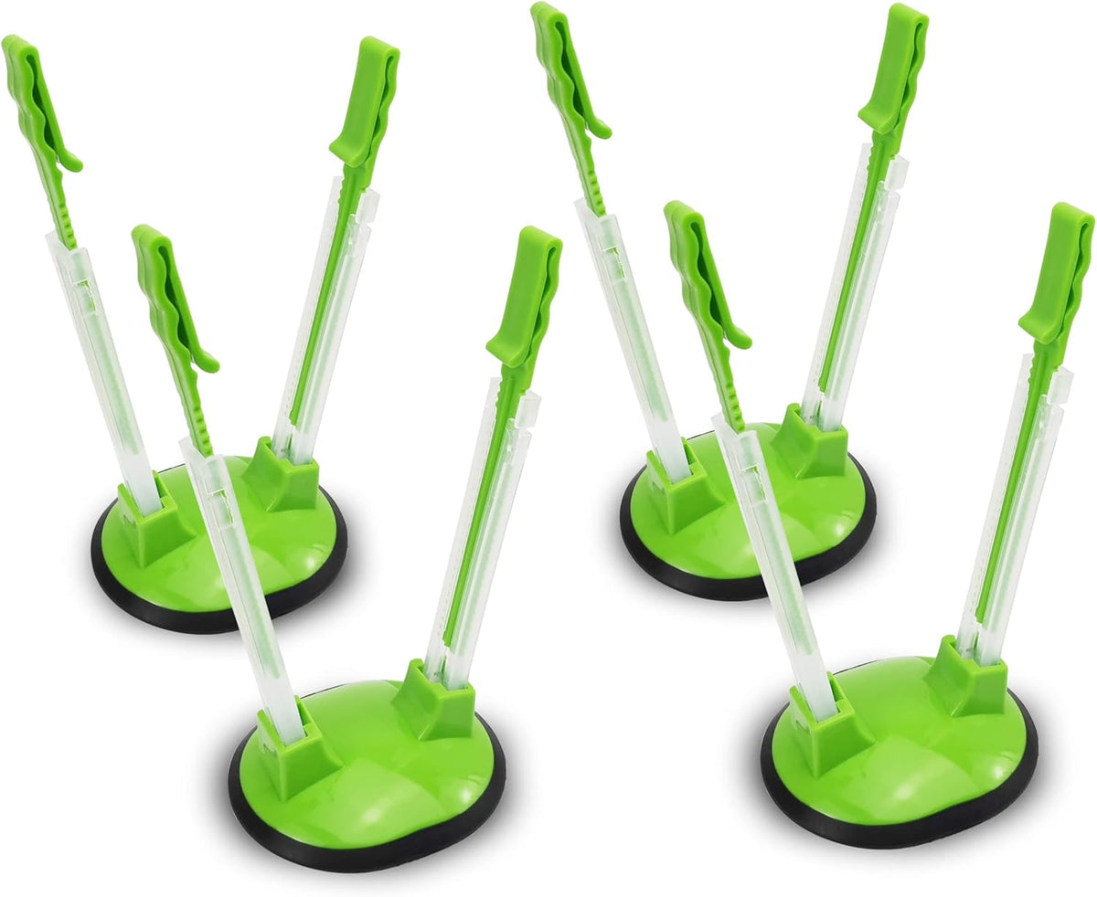 Baggy Rack Holder for Food Prep Bag/Plastic Freezer Bag/Ziplock Bag Holder Stand, Meal Planning/prep Bag Holders,8 Pack