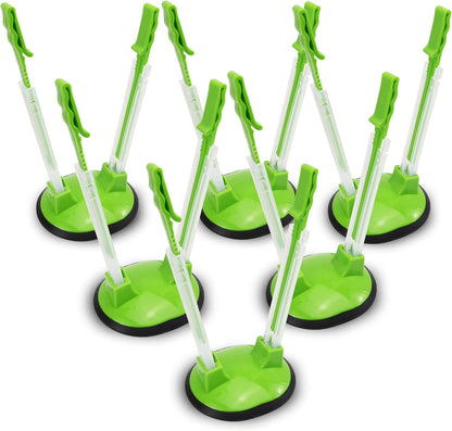 Baggy Rack Holder for Food Prep Bag/Plastic Freezer Bag/Ziplock Bag Holder Stand, Meal Planning/prep Bag Holders,8 Pack