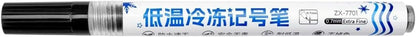 Refrigerator Marker Pen Freezer Marker with Oil Based Inks That Stays Clear in Frosty and Humid Environments Cold
