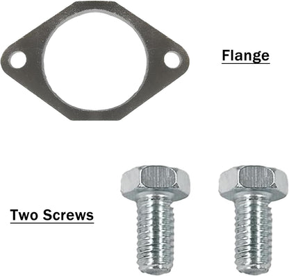 Garbage Disposal Drain Elbow Replacement Kit,Garbage Disposal Drain And Gasket Kit for Waste King,with 1.5" Elbow, Flange, Gasket, and Two Screws