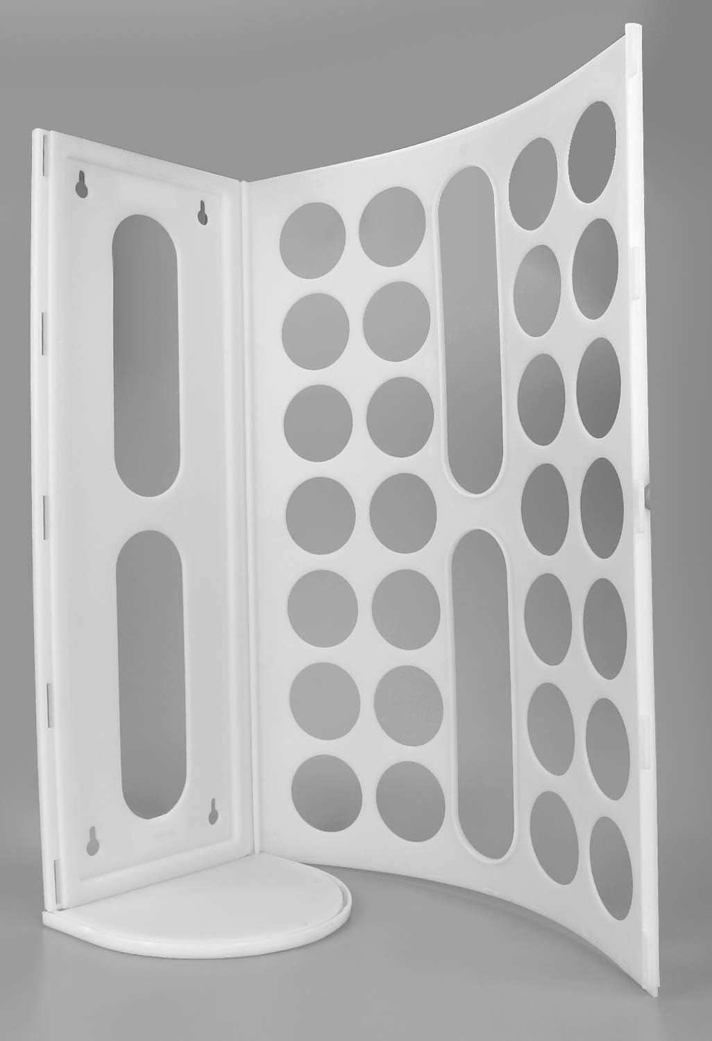 Plastic Bag Holder for Grocery Bags，Large Capacity Plastic Bag Dispenser, Multiple Grocery Bag Storage Organizer, Wall Mount Kitchen Trash Bag Holder(White)