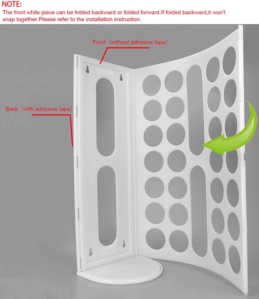 Plastic Bag Holder for Grocery Bags，Large Capacity Plastic Bag Dispenser, Multiple Grocery Bag Storage Organizer, Wall Mount Kitchen Trash Bag Holder(White)