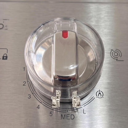 Stove Knob Safety Covers, V-0 Flame Retardant, 5 Covers & 1 Lock