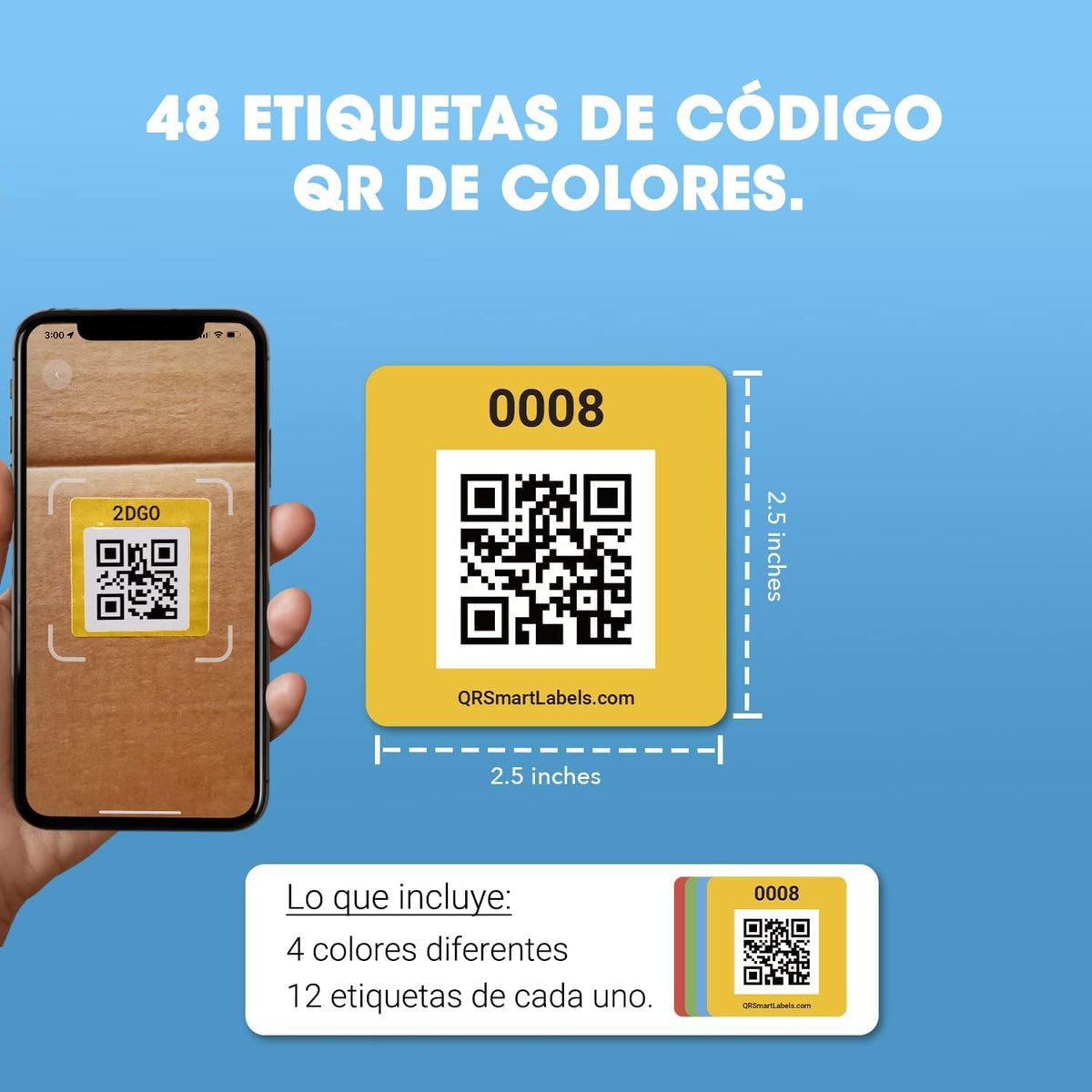 QR Code Labels for Storage, Organization, Moving & Inventory