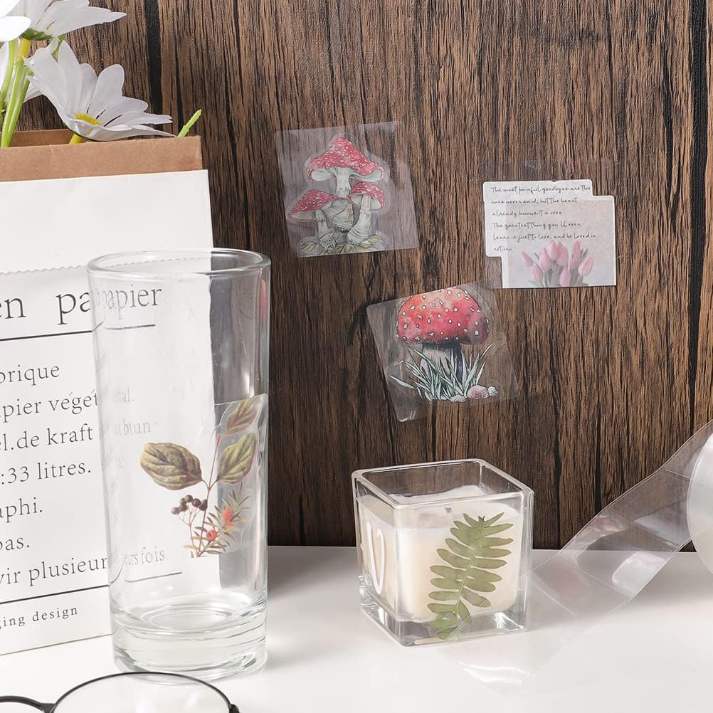 500 Clear Label Protectors, 3.15 x 1.2 in, Waterproof Barcode Covers | Pvc Film, Rounded Corners, Resists Water And Scratches, Helps Prevent Peeling, For Books, Labels, Library And Office Use