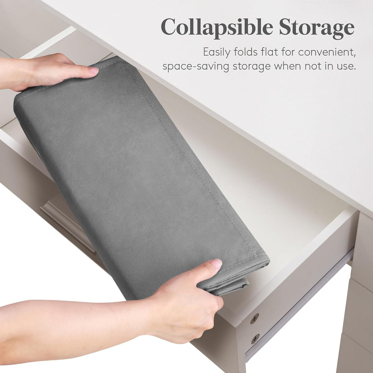 1 Pack Over the Door Organizer 5 Section Hanging Storage, Dark Gray