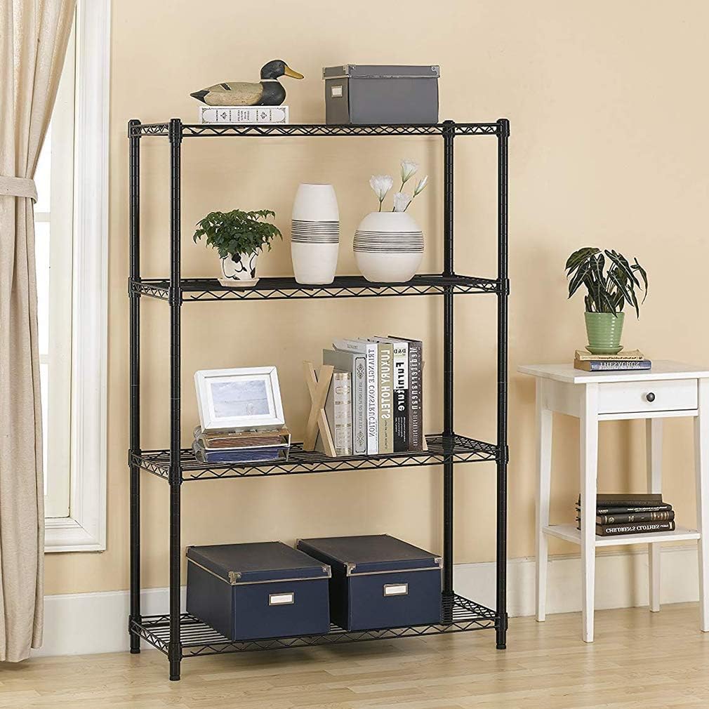 36"x14"x54" 4 Tier Layer Shelf Adjustable Steel Commercial Wire Metal Shelving Rack