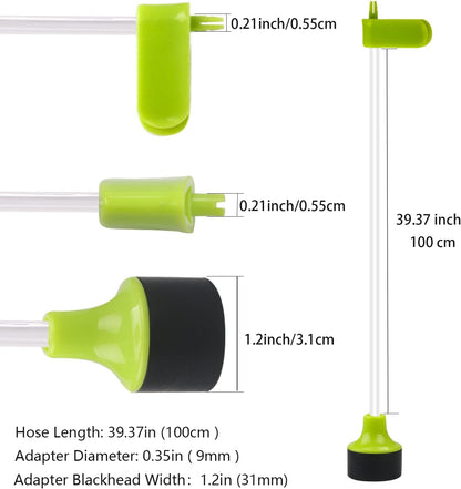 Accessory Hose Compatible with FoodSaver Vacuum Sealer，Suitable for all sealing zipper bags, wine plugs, jar seals, vacuum sealing agents (accessory hose compatible with foodsaver)