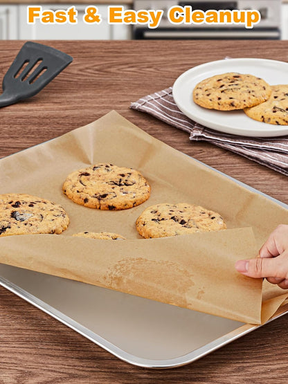 200 Pcs Parchment Paper Baking Sheets, 12x16 Inches, Non-Stick