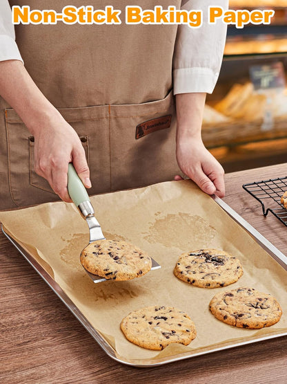 200 Pcs Parchment Paper Baking Sheets, 12x16 Inches, Non-Stick