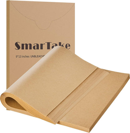 200 Pcs Parchment Paper Baking Sheets, 12x16 Inches, Non-Stick