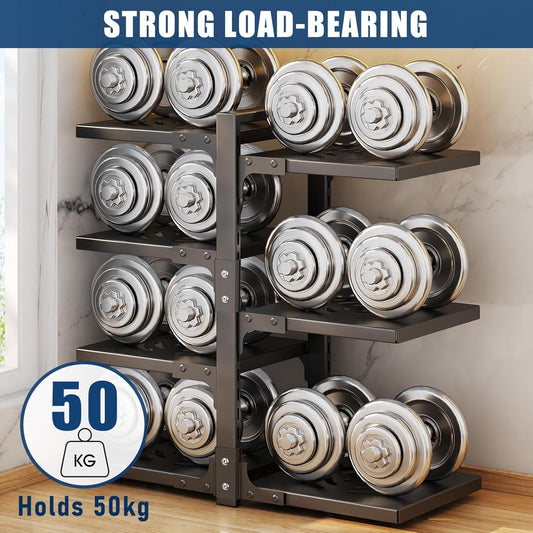 Pot Rack Organizers： 7-Tier Adjustable Heavy Duty Pan Organizer Rack for Cabinet ，Multiple Use Modes，Pot Rack & Pan Rack for Kitchen Counter and Cabinet