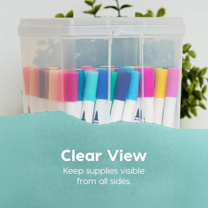Food Storage Containers Set, 8 Pack Combo Set, Food Grade Plastic | BPA-Free, Clear View, Flip Top Lid, Stackable, For Snacks, Cereal, Pasta, Flour, Sugar