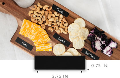 200 Chalkboard Labels for Food Containers, Reusable Black Stickers with Chalk Marker, Removable Pantry Chalk Board Jar Labels Stickers for Glass Jars, Storage Food Mason Jars, Kitchen Organization