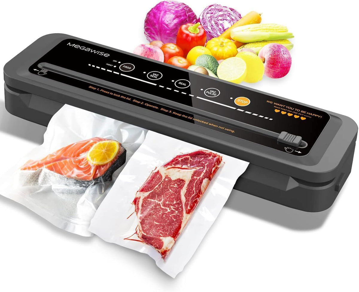 Vacuum Sealer Machine | 80kPa Suction Power | Vac Seal Machine