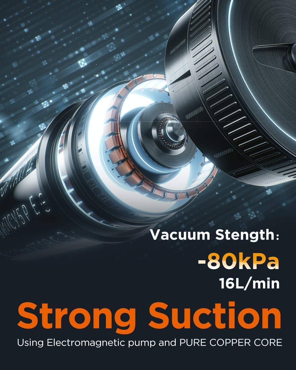 Vacuum Sealer Machine | 80kPa Suction Power | Vac Seal Machine