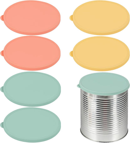 Silicone Stretch Lids 10 Pack for Regular and Wide Mouth Mason Jar, Reusable Silicone Stretch Lids(Stretched to 3.5 inch), Sealed Durable Food Storage Covers Suit for Jar, Cans, Pot