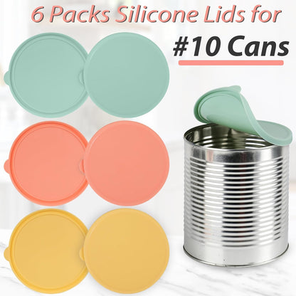 Silicone Stretch Lids 10 Pack for Regular and Wide Mouth Mason Jar, Reusable Silicone Stretch Lids(Stretched to 3.5 inch), Sealed Durable Food Storage Covers Suit for Jar, Cans, Pot