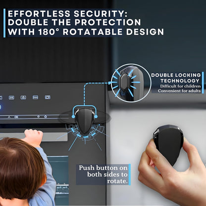Oven Lock - Child Safety Door Lock, Appliance Baby Proofing