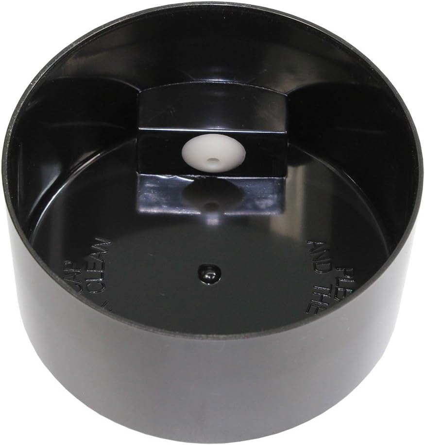 Tightvac 1 to 6 Ounce Airtight Container - Multi-use Storage Container for Herbs, Coffee and Dry Goods, Patented Vacuum Seal Airtight Containers, Black