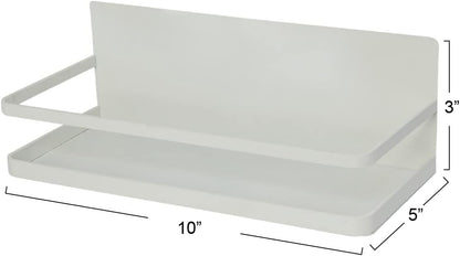 Metal Magnetic Spice Organizer, White