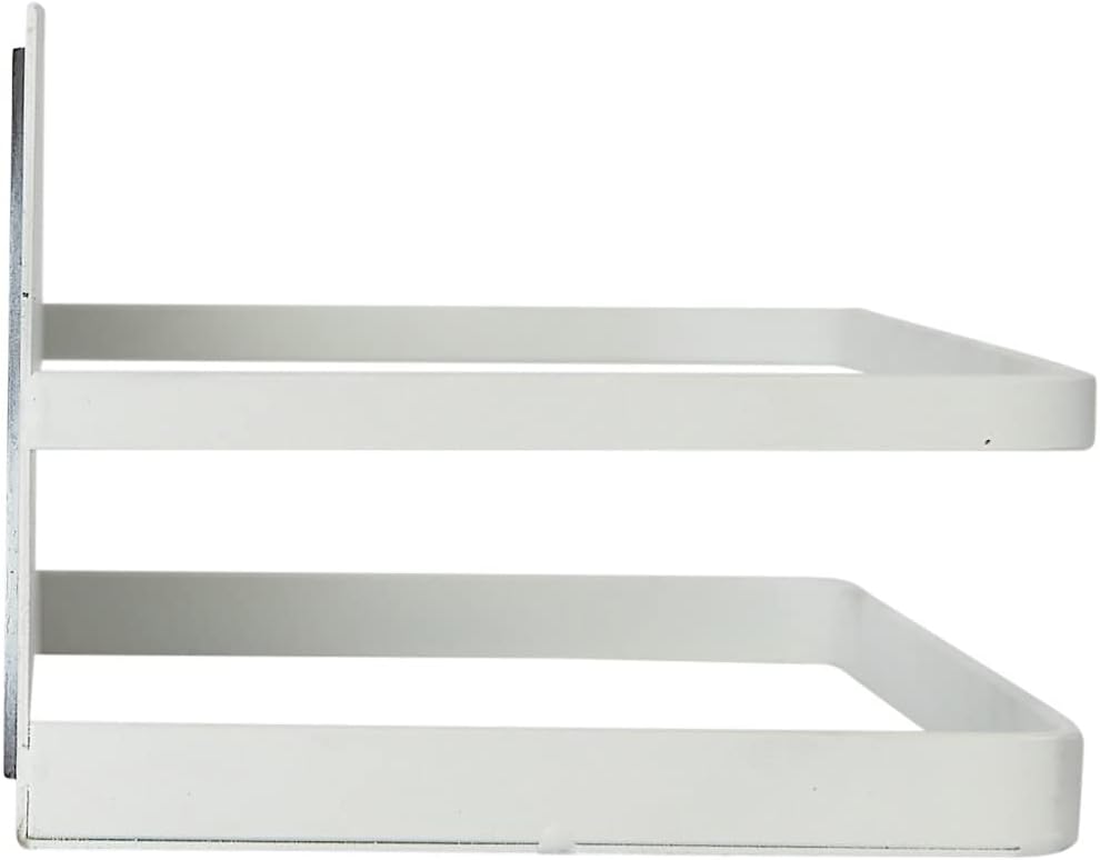 Metal Magnetic Spice Organizer, White