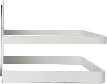 Metal Magnetic Spice Organizer, White