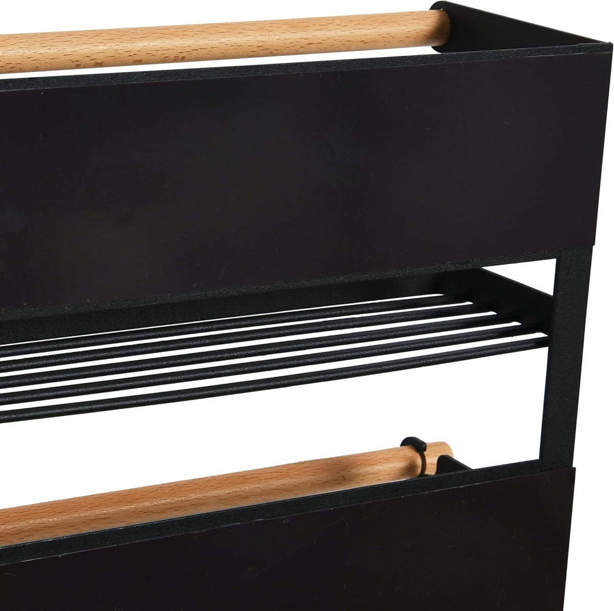 Metal Magnetic Spice Organizer, White