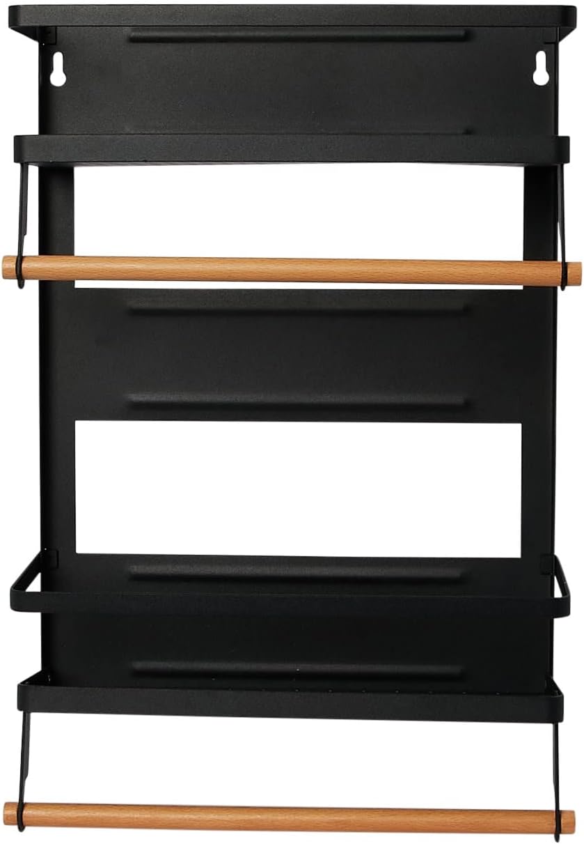 Metal Magnetic Spice Organizer, White
